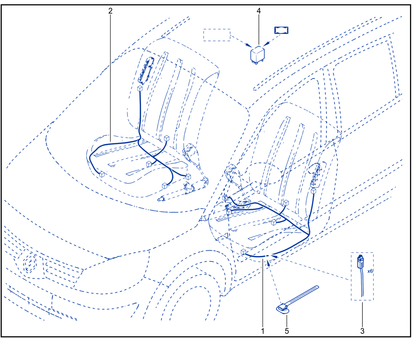 Front Seat Belt - 01014634