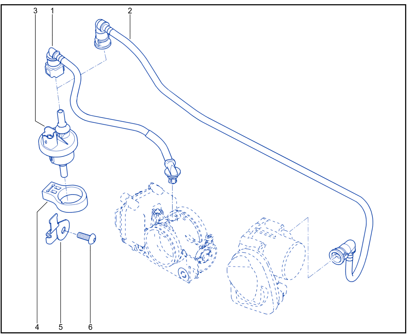 Fuel Vapour Recirculation - 01014854