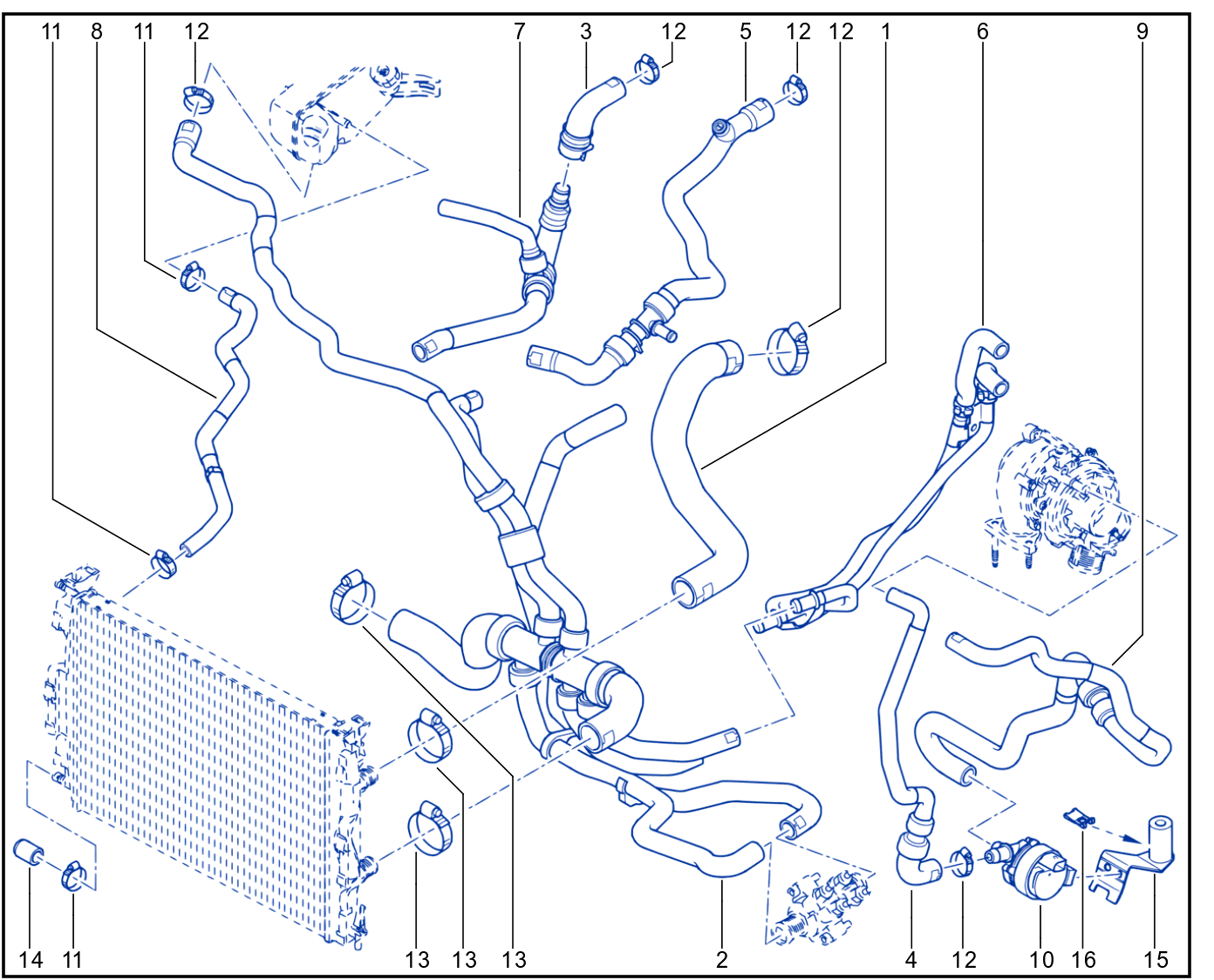 Coolant Circuit - 01014866