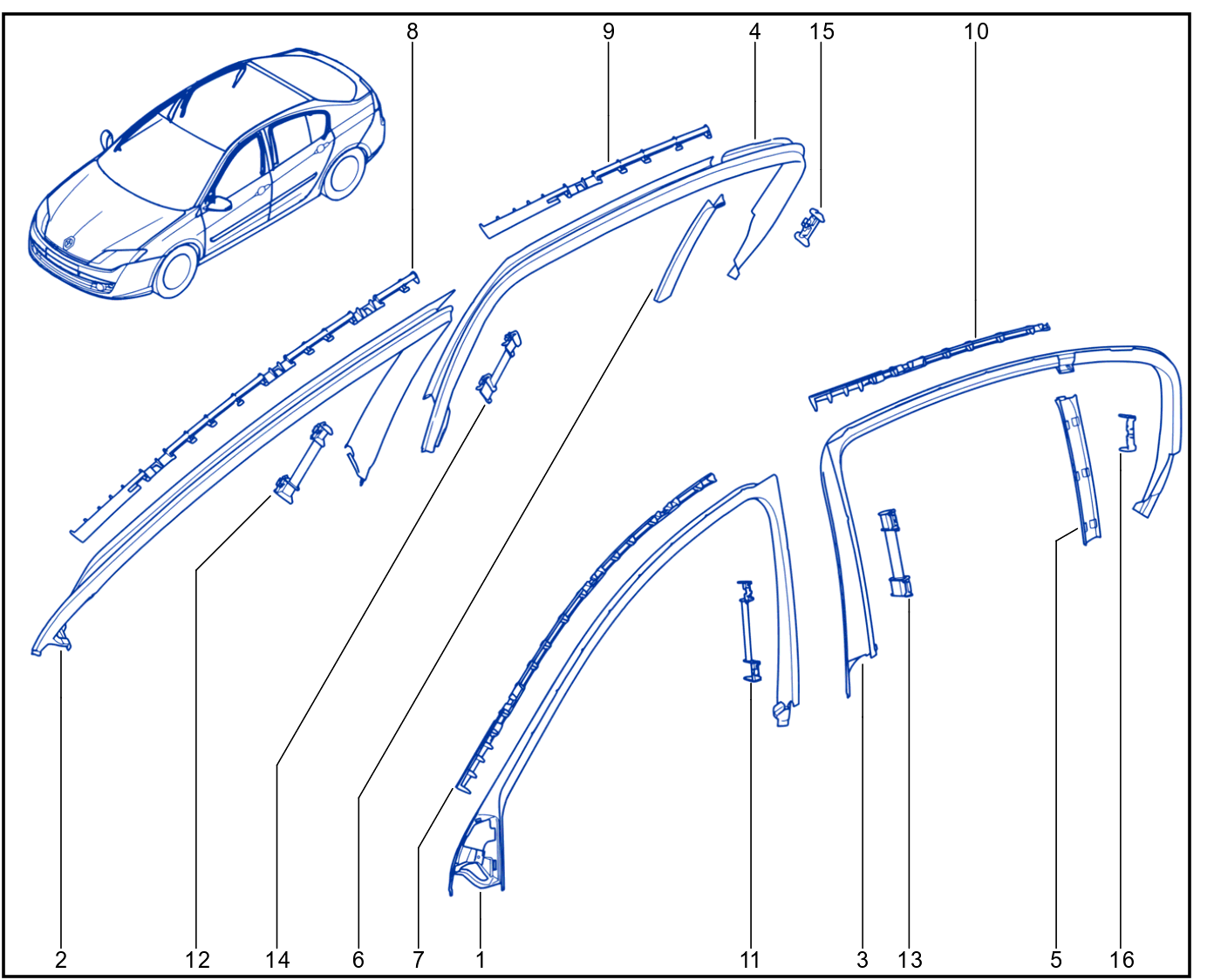 Side Opening Element Trim - 01014941