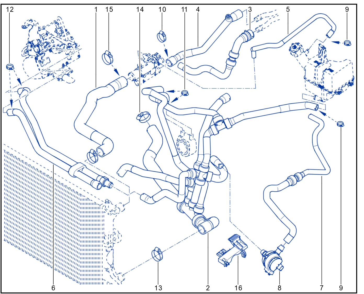 Coolant Circuit - 01014958
