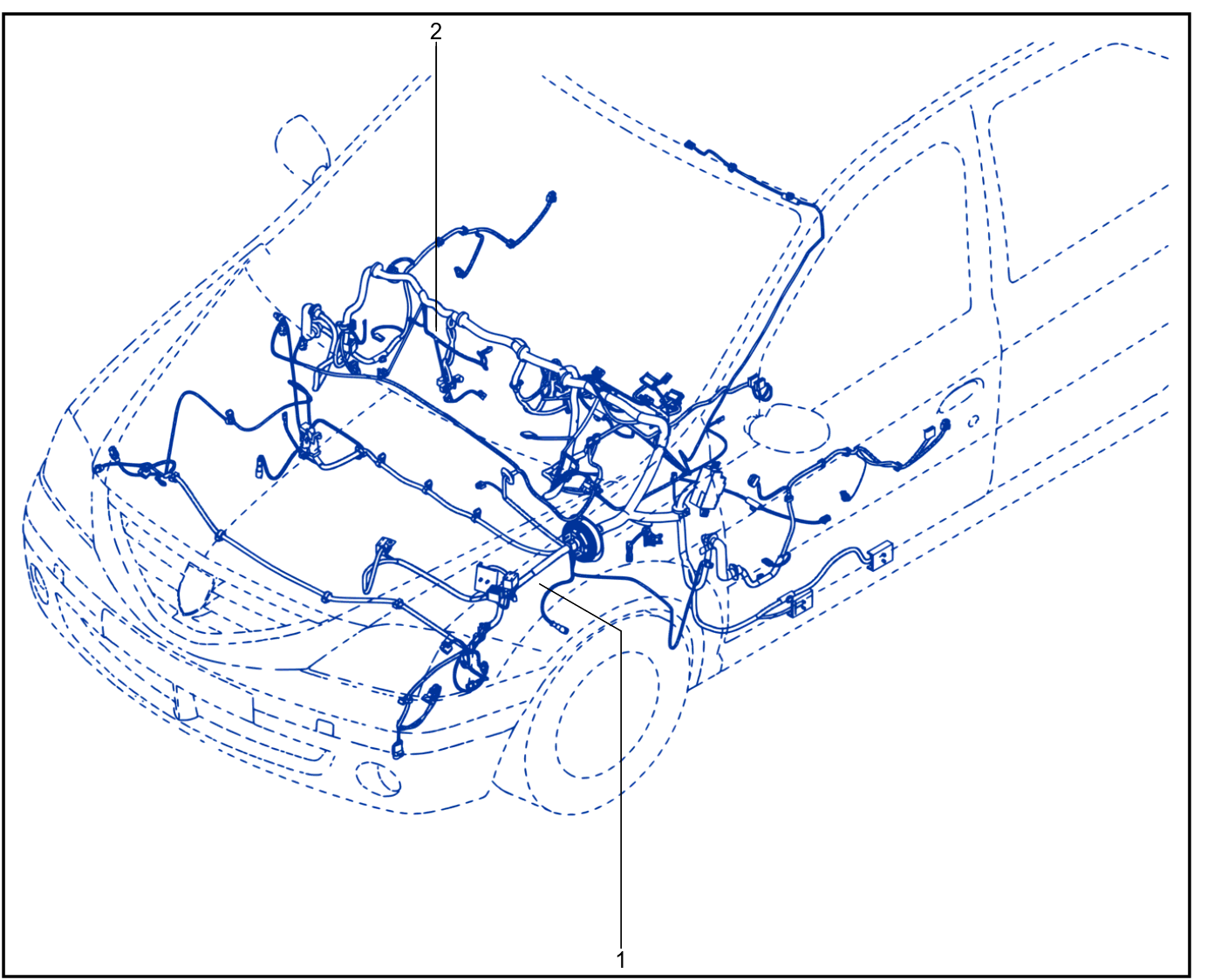 Wiring - Passenger Compartment Components - 01015356