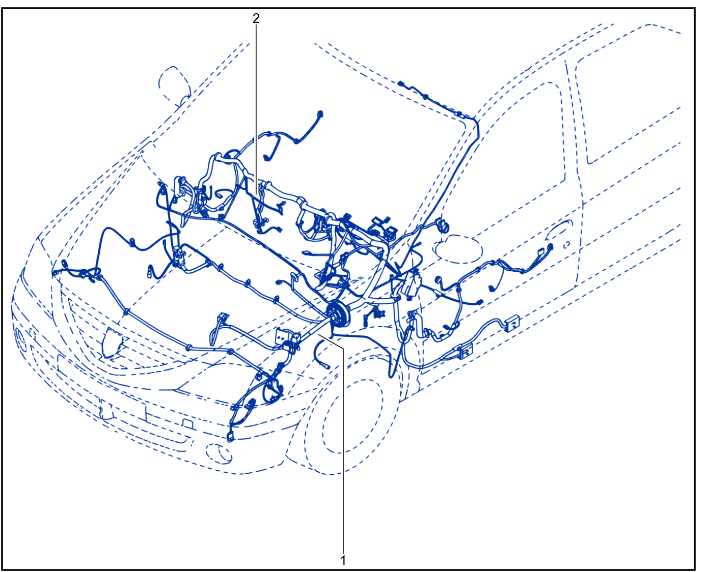 Wiring - Passenger Compartment Components - 01015357
