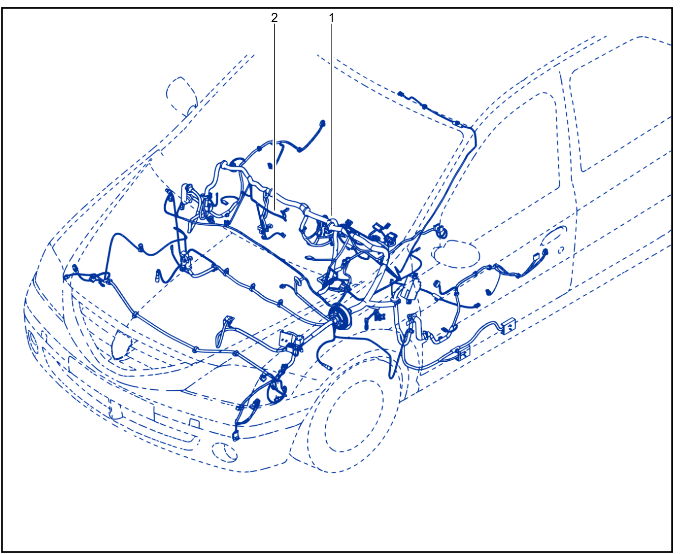 Wiring - Passenger Compartment Components - 01015358