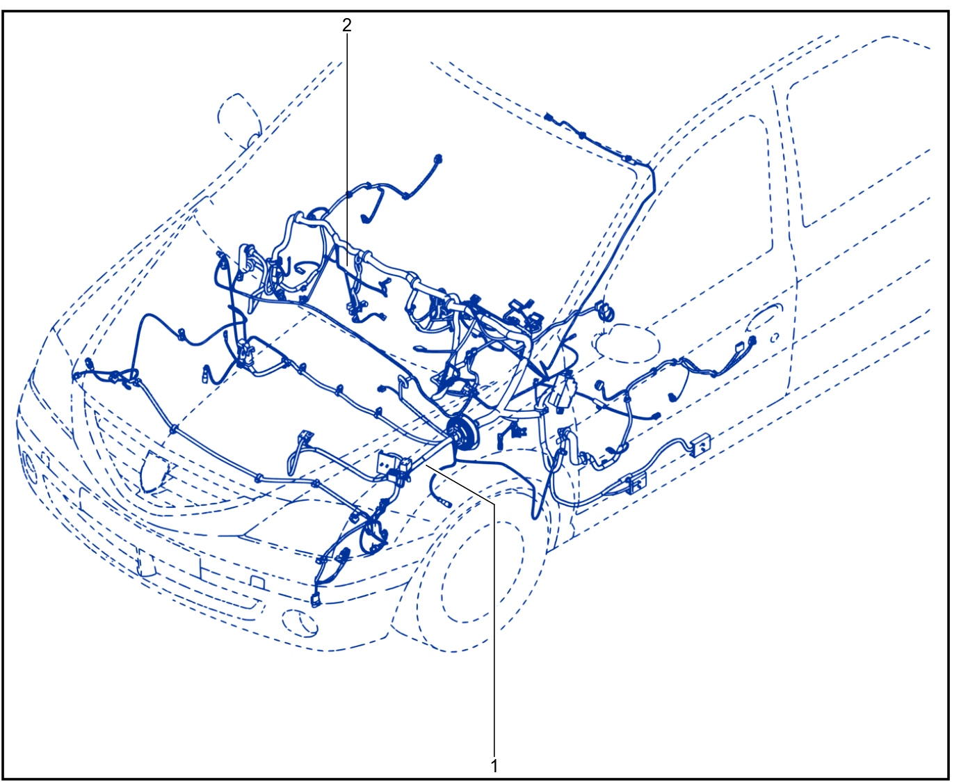 Wiring - Passenger Compartment Components - 01015360