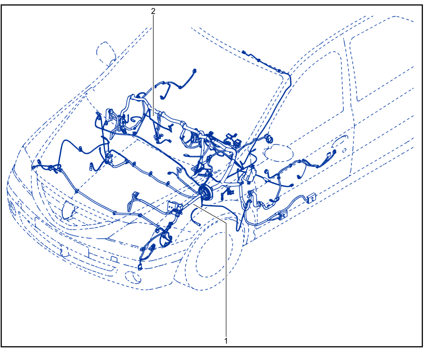 Wiring - Passenger Compartment Components - 01015361