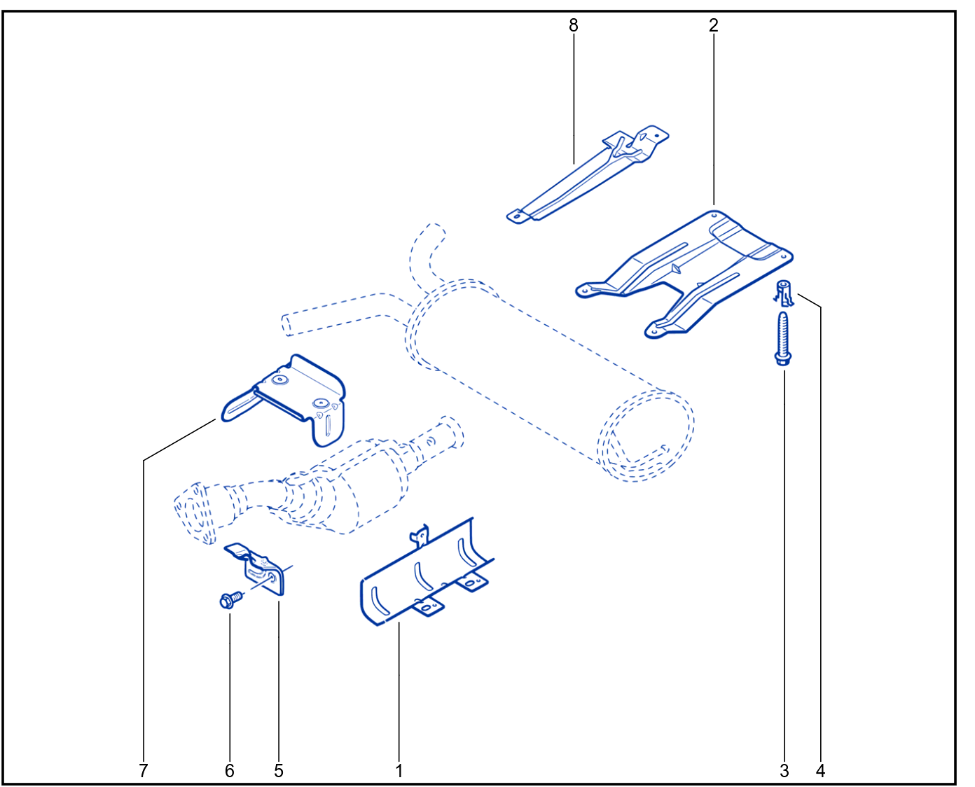 Exhaust Pipe - 01015424