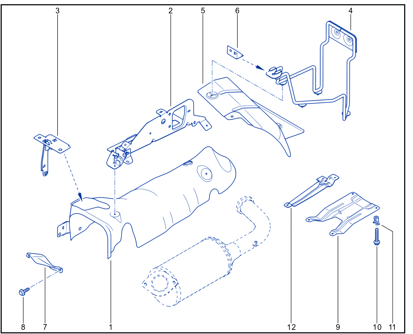 Exhaust Pipe - 01015426
