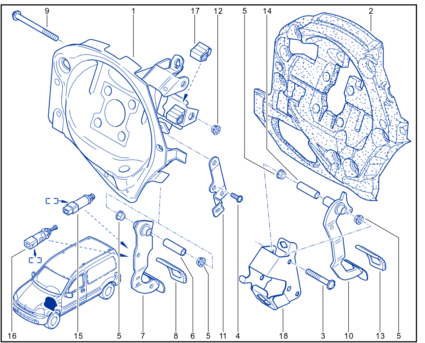 Pedal Assembly - 01015508