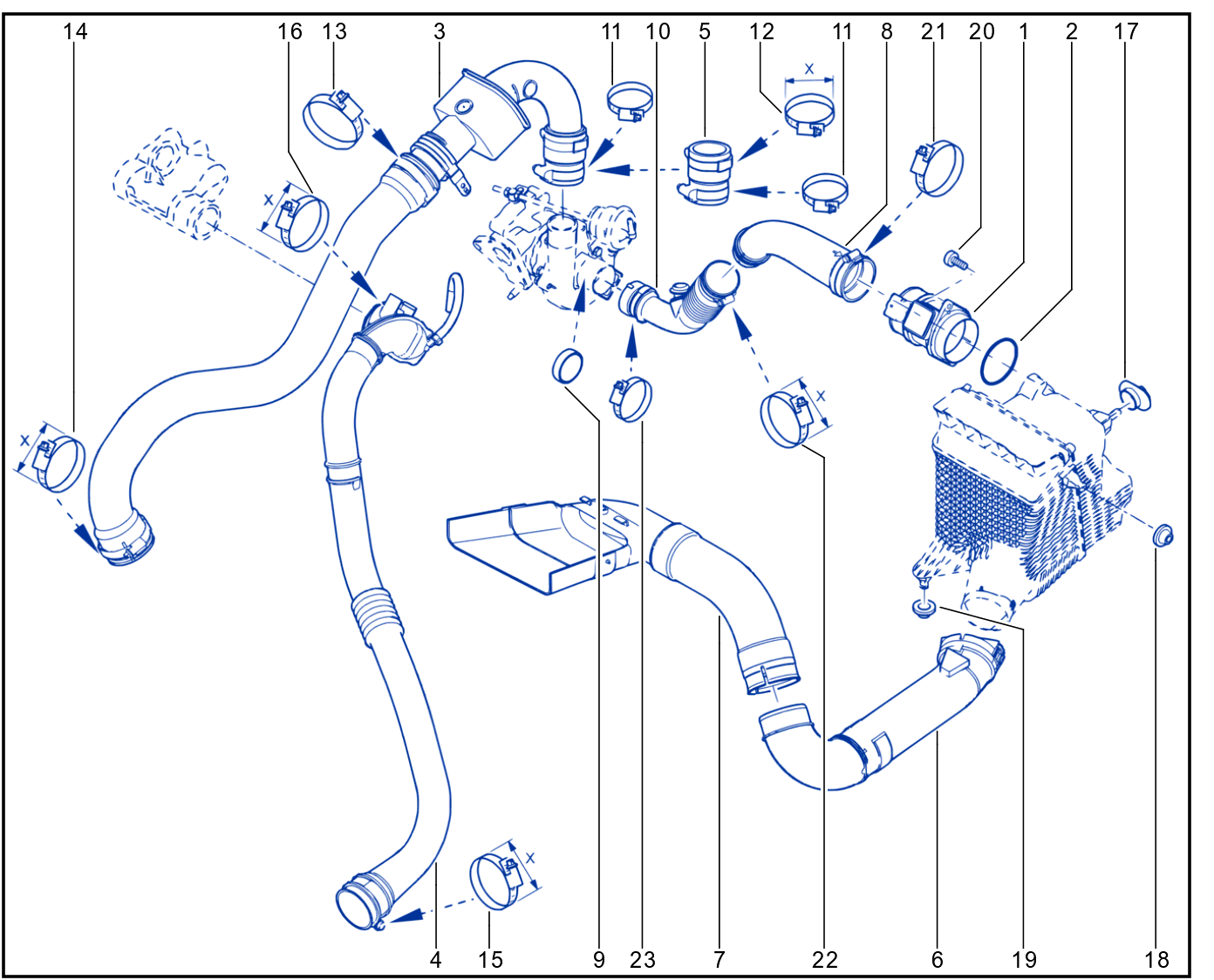 Air Pipes - 01015628