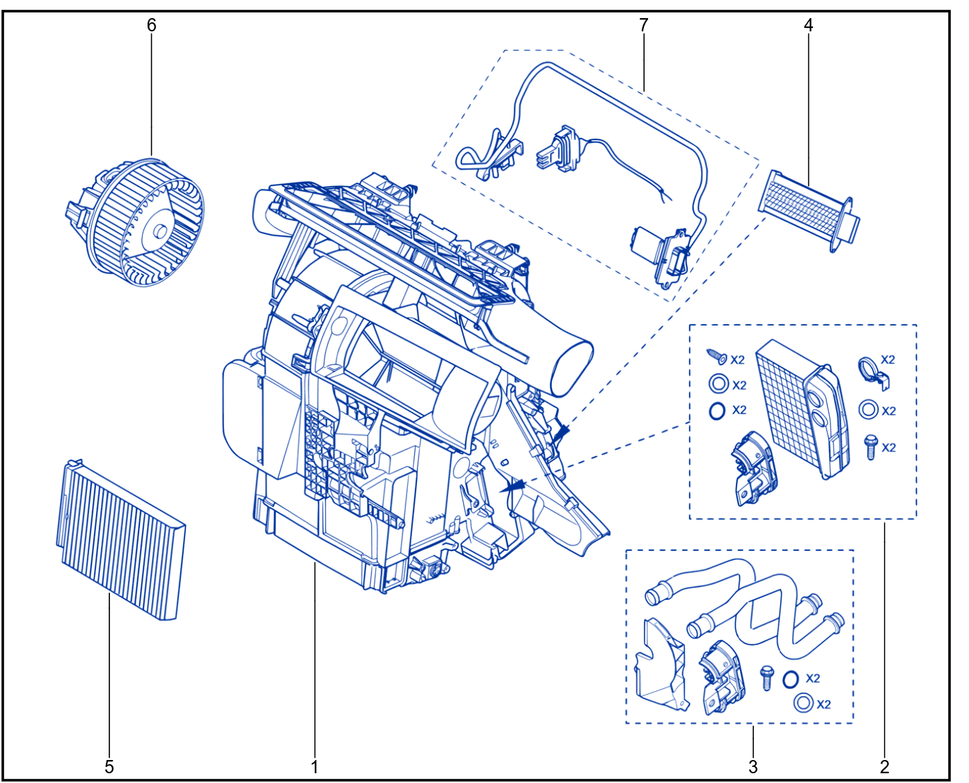 Passenger Compartment Filter - 01015802
