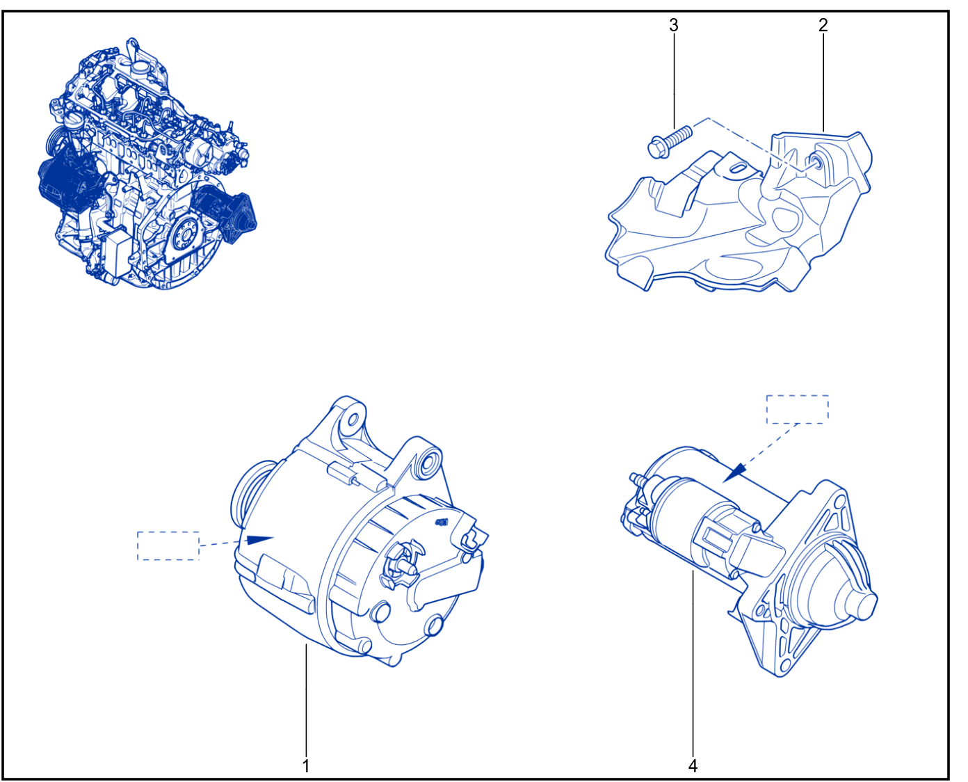 Starter Motor - 01016055