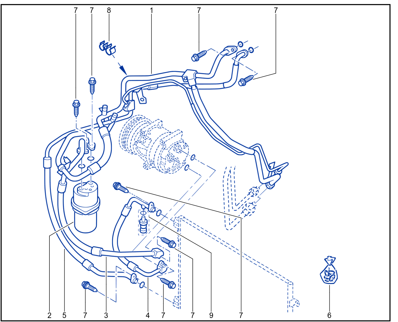Main Air Conditioning Circuit - 01016352