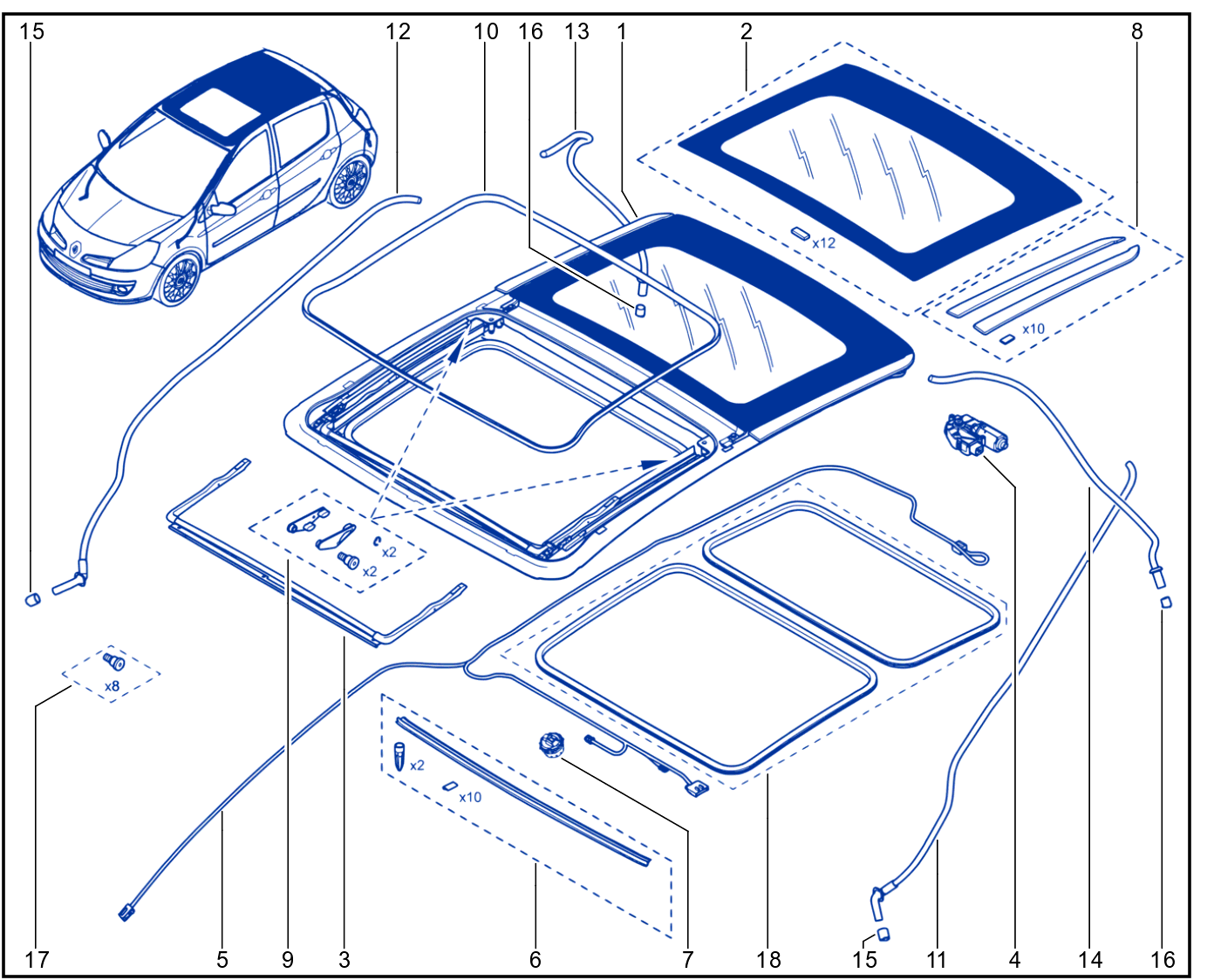 Sunroof - 01016501