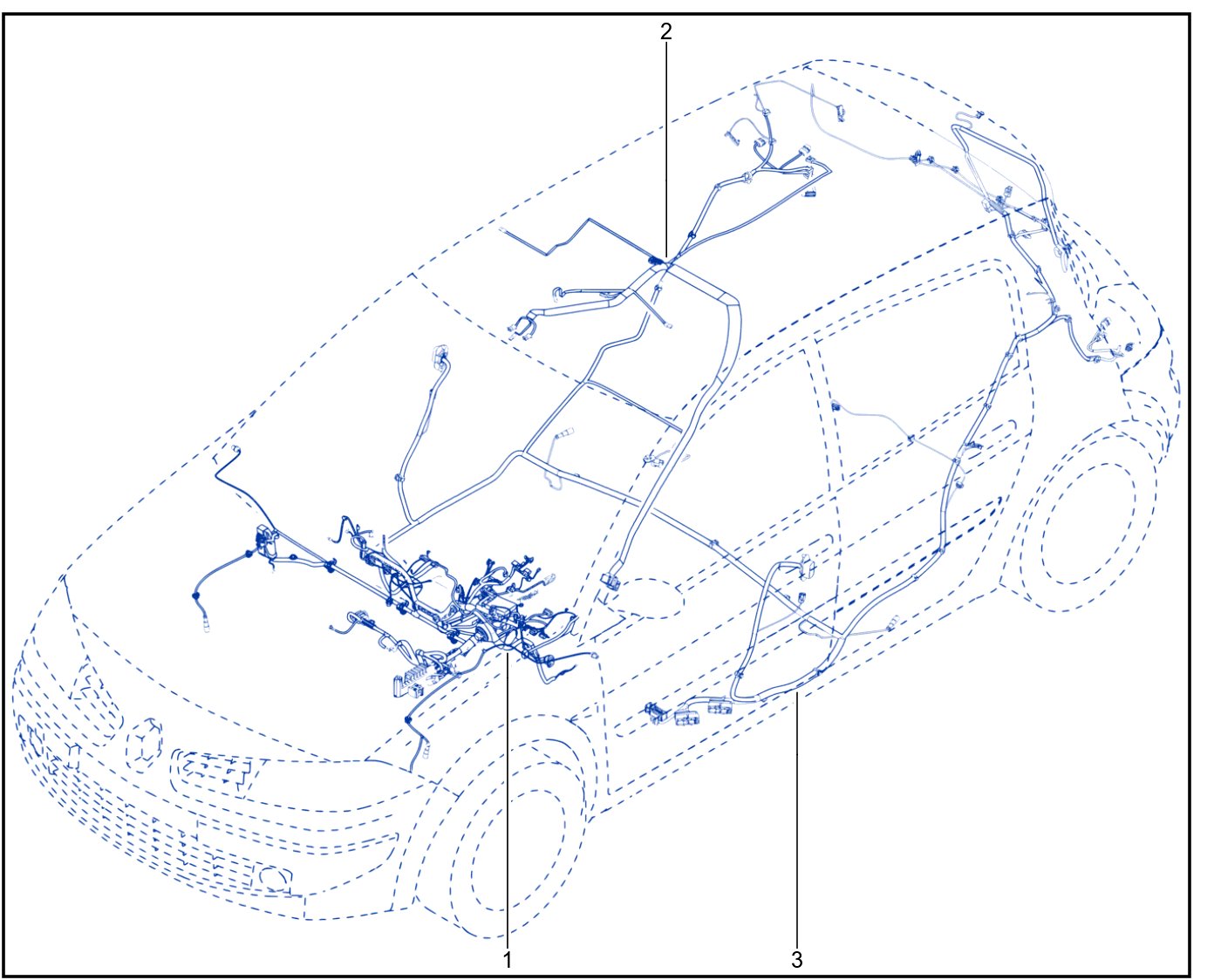 Wiring - Passenger Compartment Components - 01016564