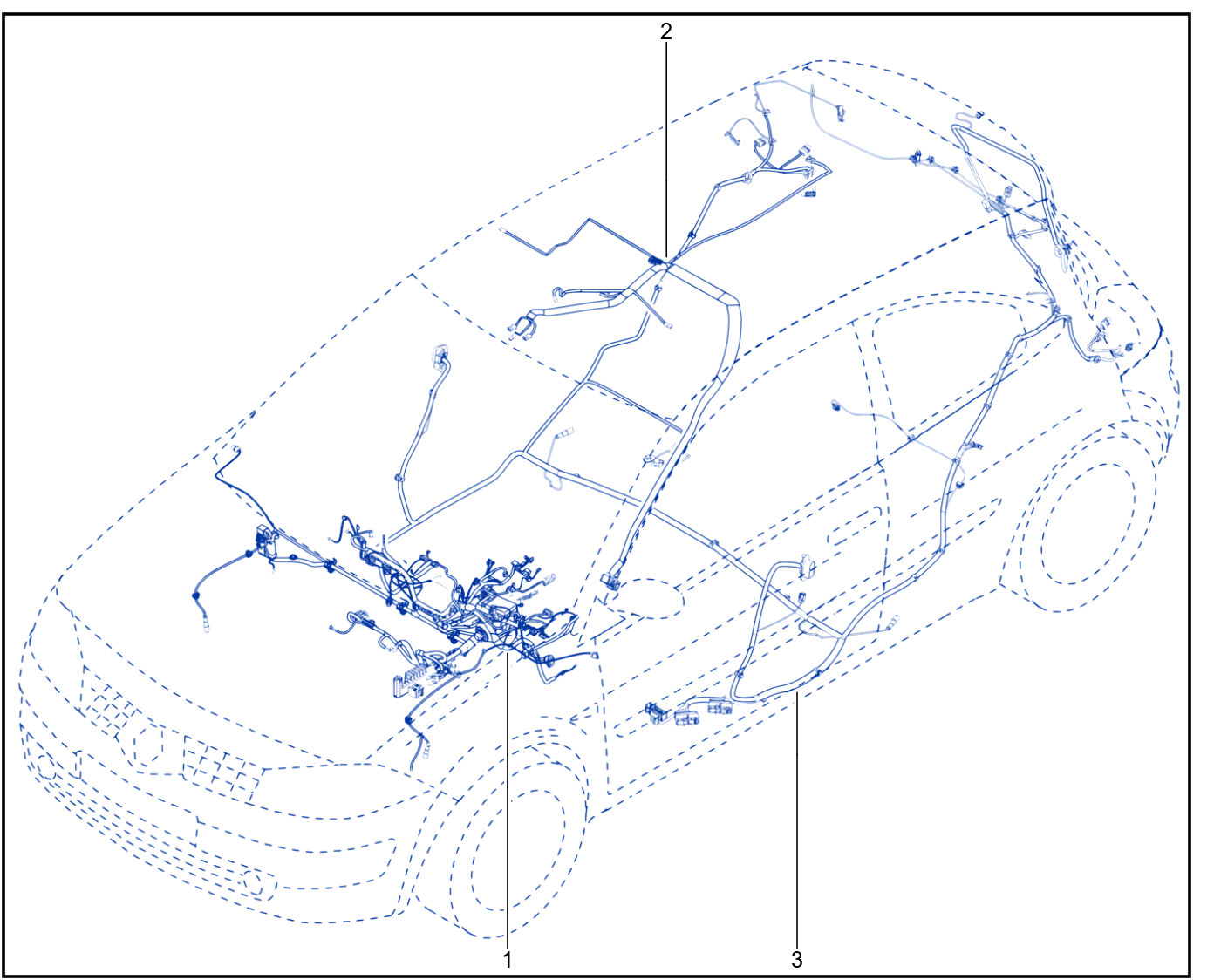 Wiring - Passenger Compartment Components - 01016567