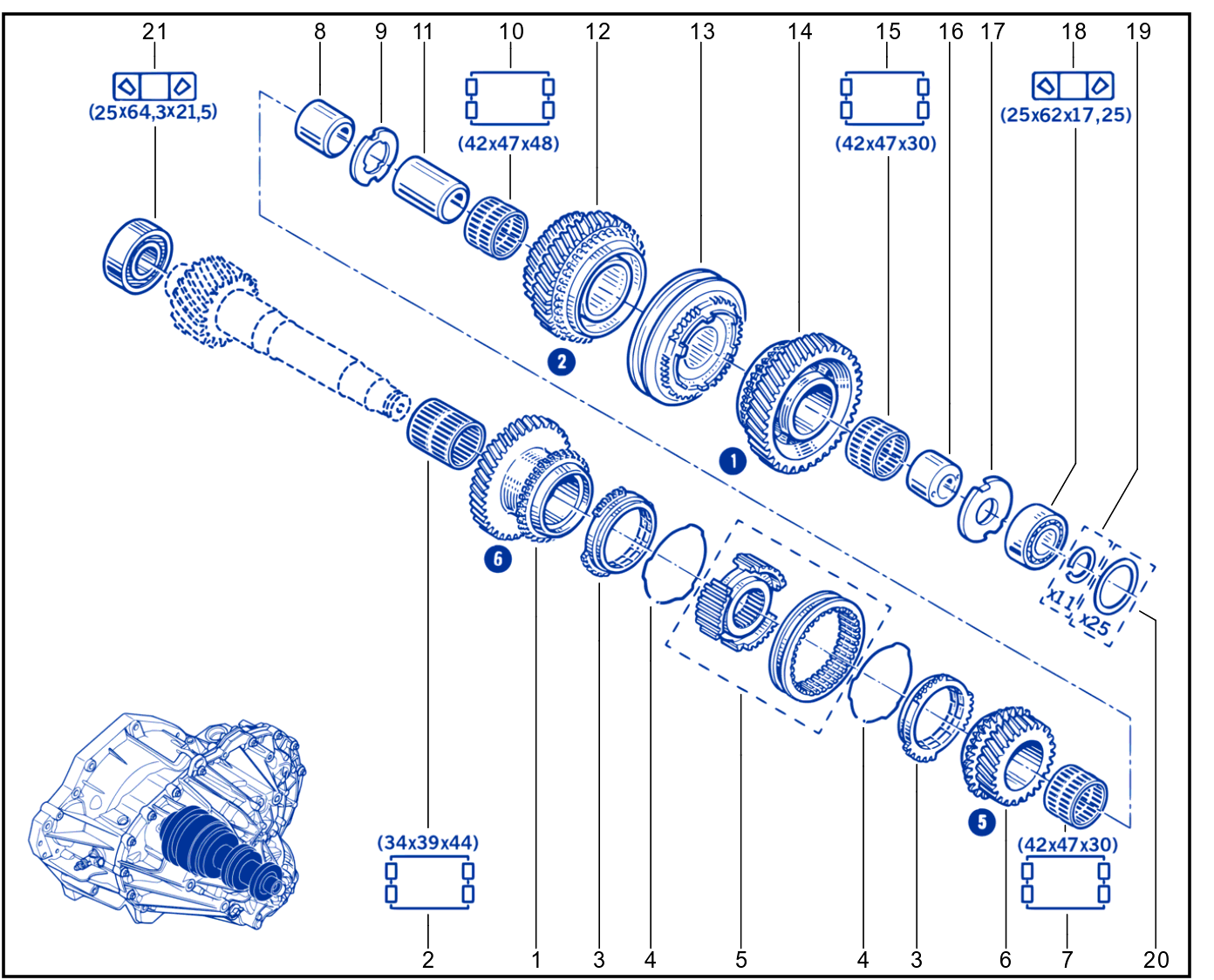 Shaft - 01016738