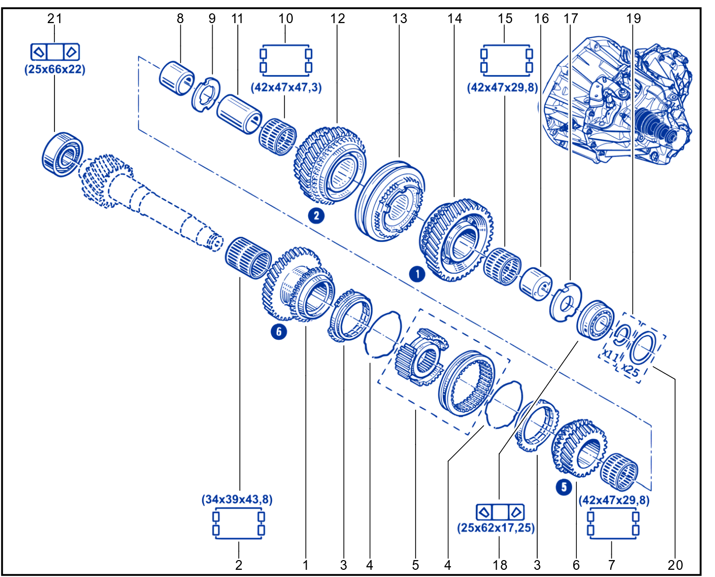 Shaft - 01016739