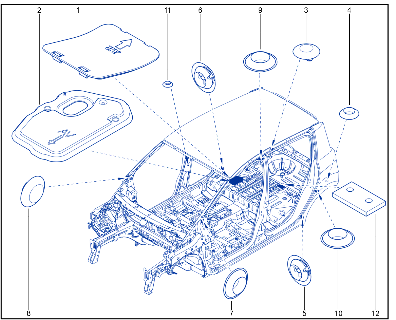 Bodywork Sealing - 01016958