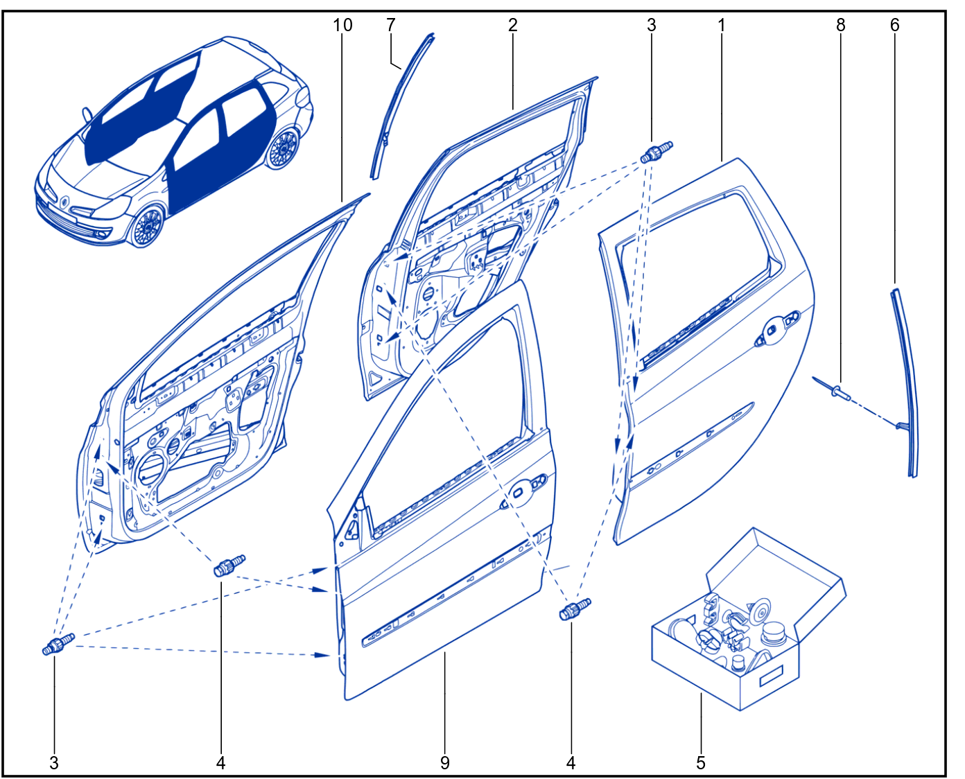 Side Opening Element Panelwork - 01016975
