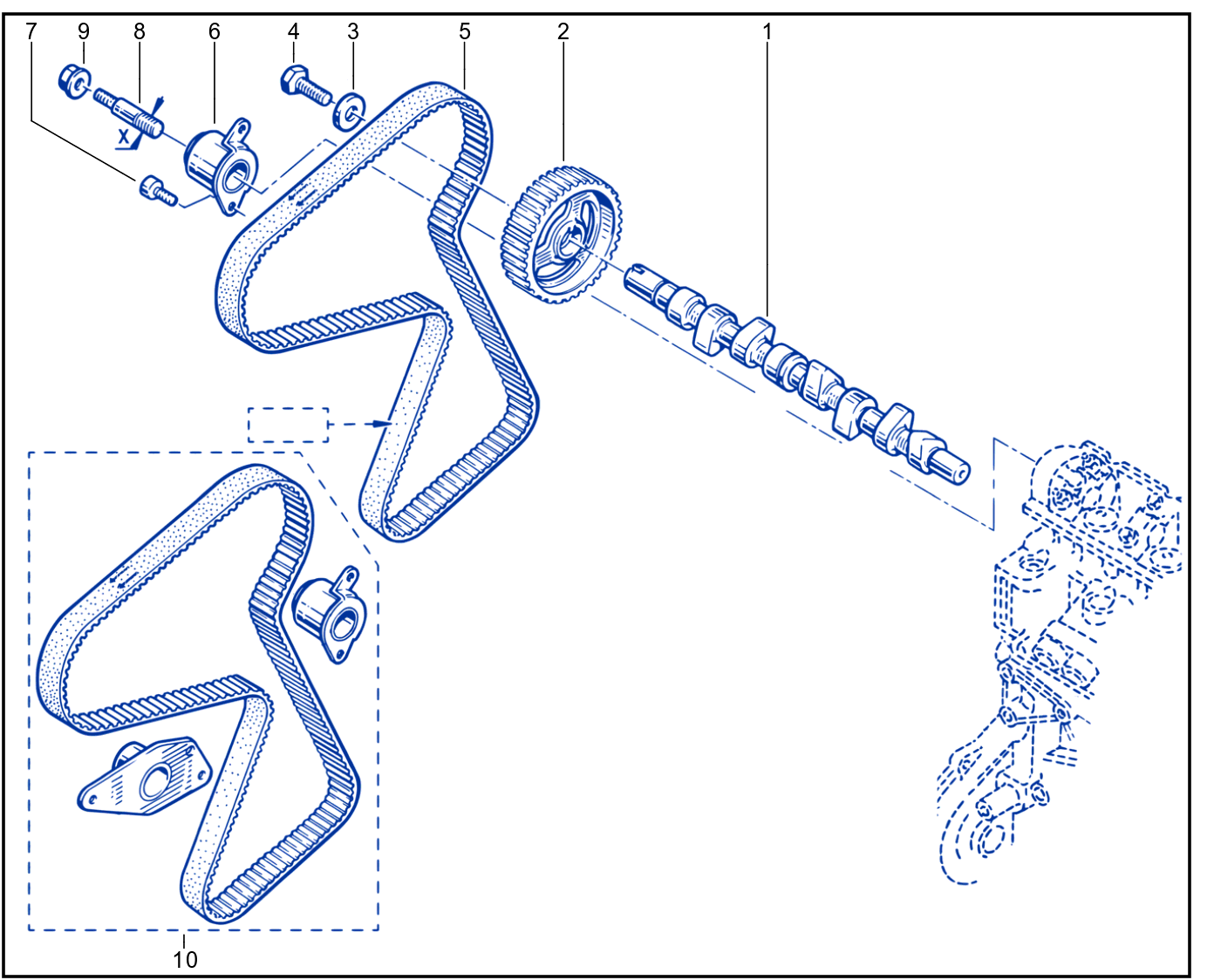 Timing - Camshaft - Valve - 01017084