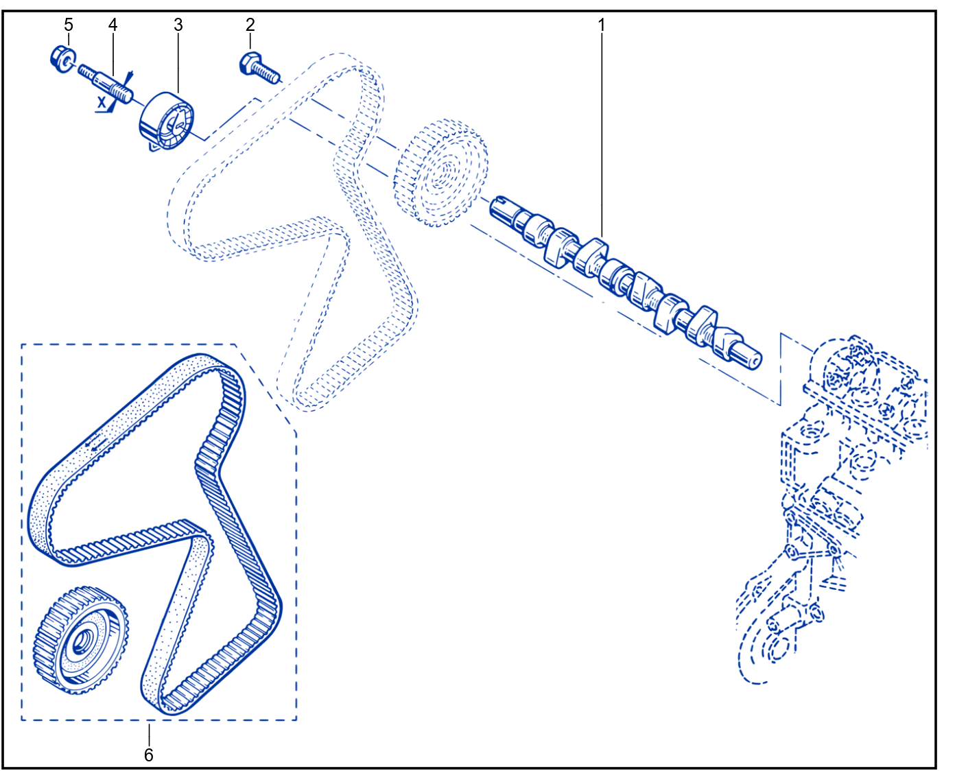 Timing - Camshaft - Valve - 01017086