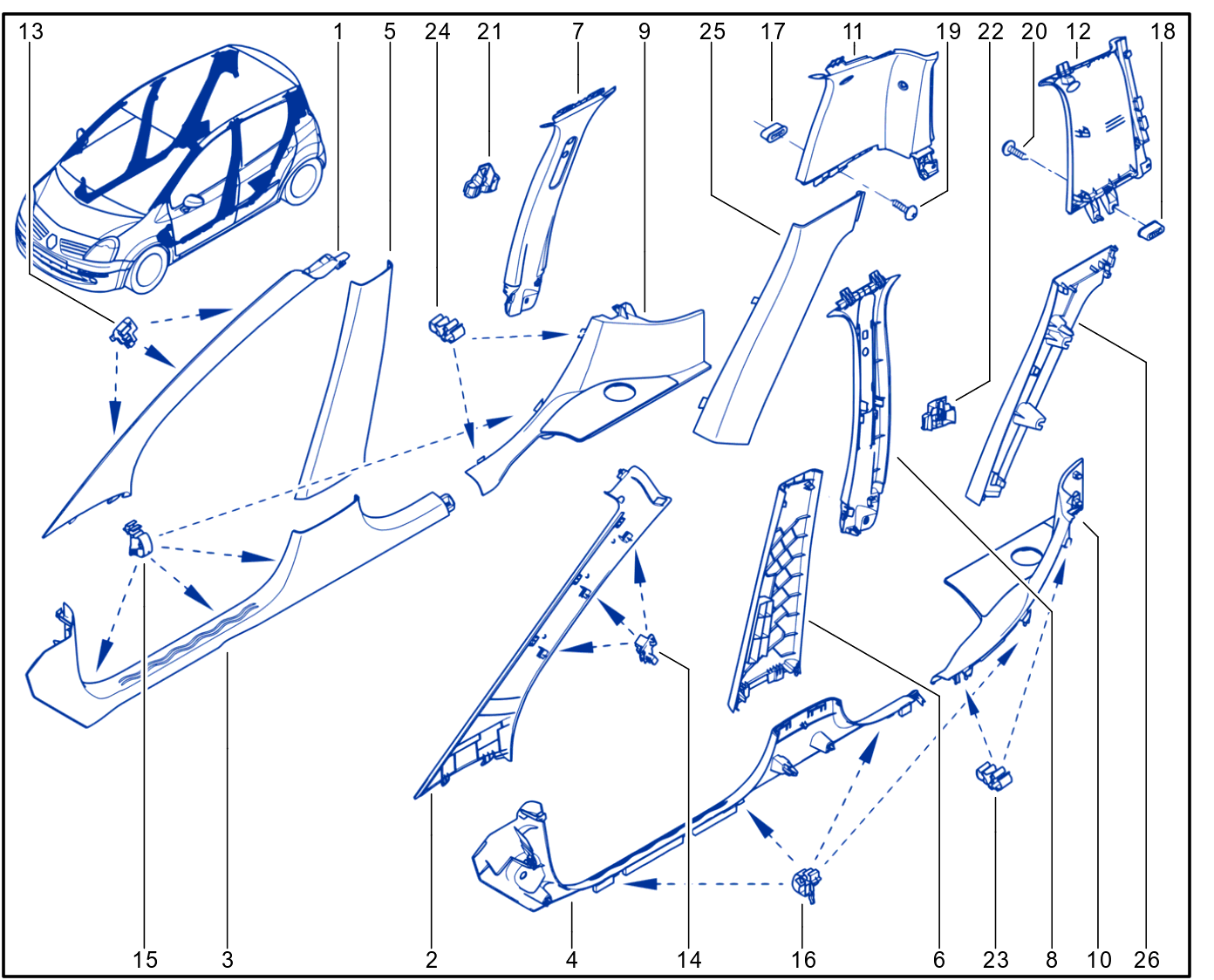Body Side Trim - 01017130