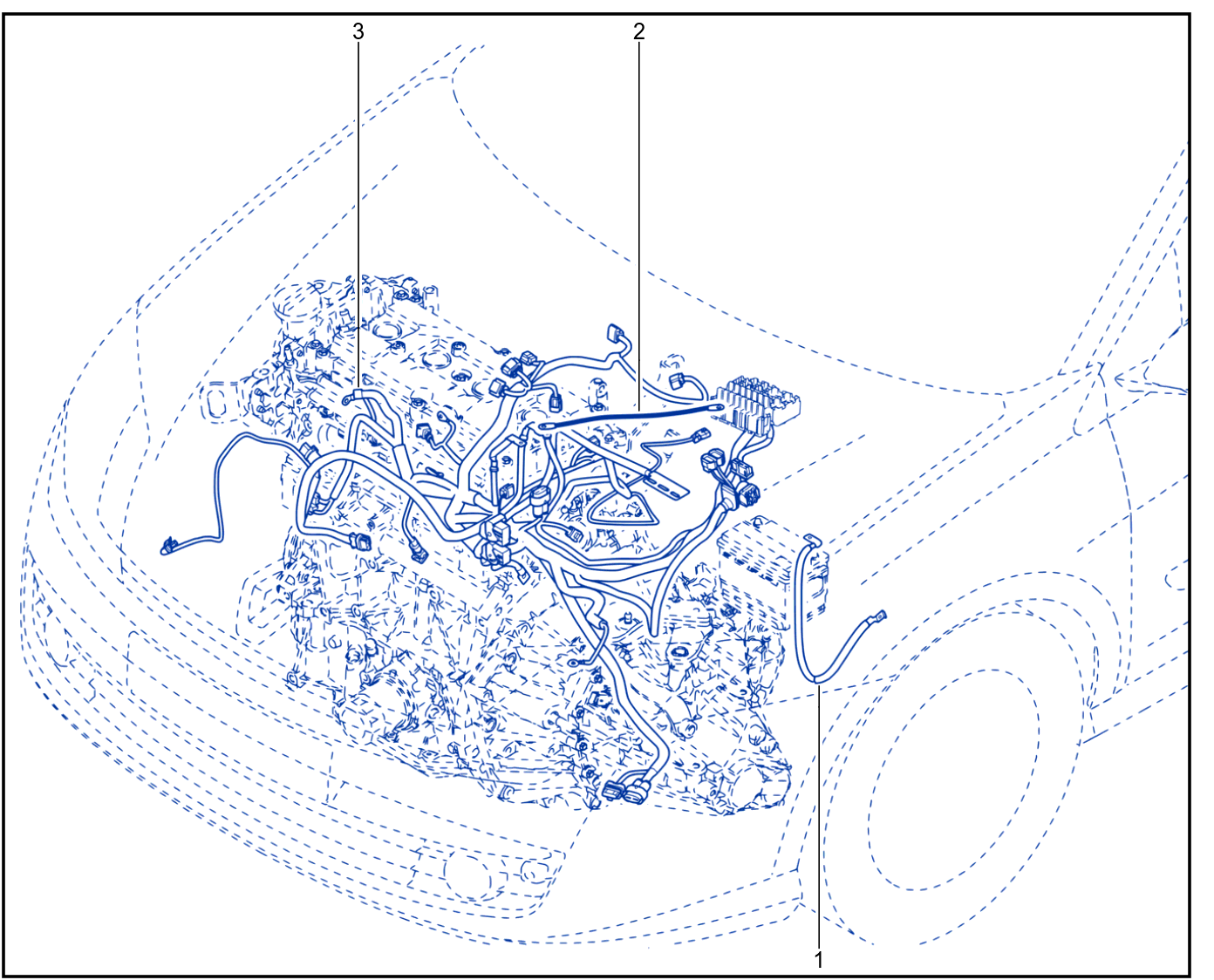 Wiring - Engine Components - 01017276
