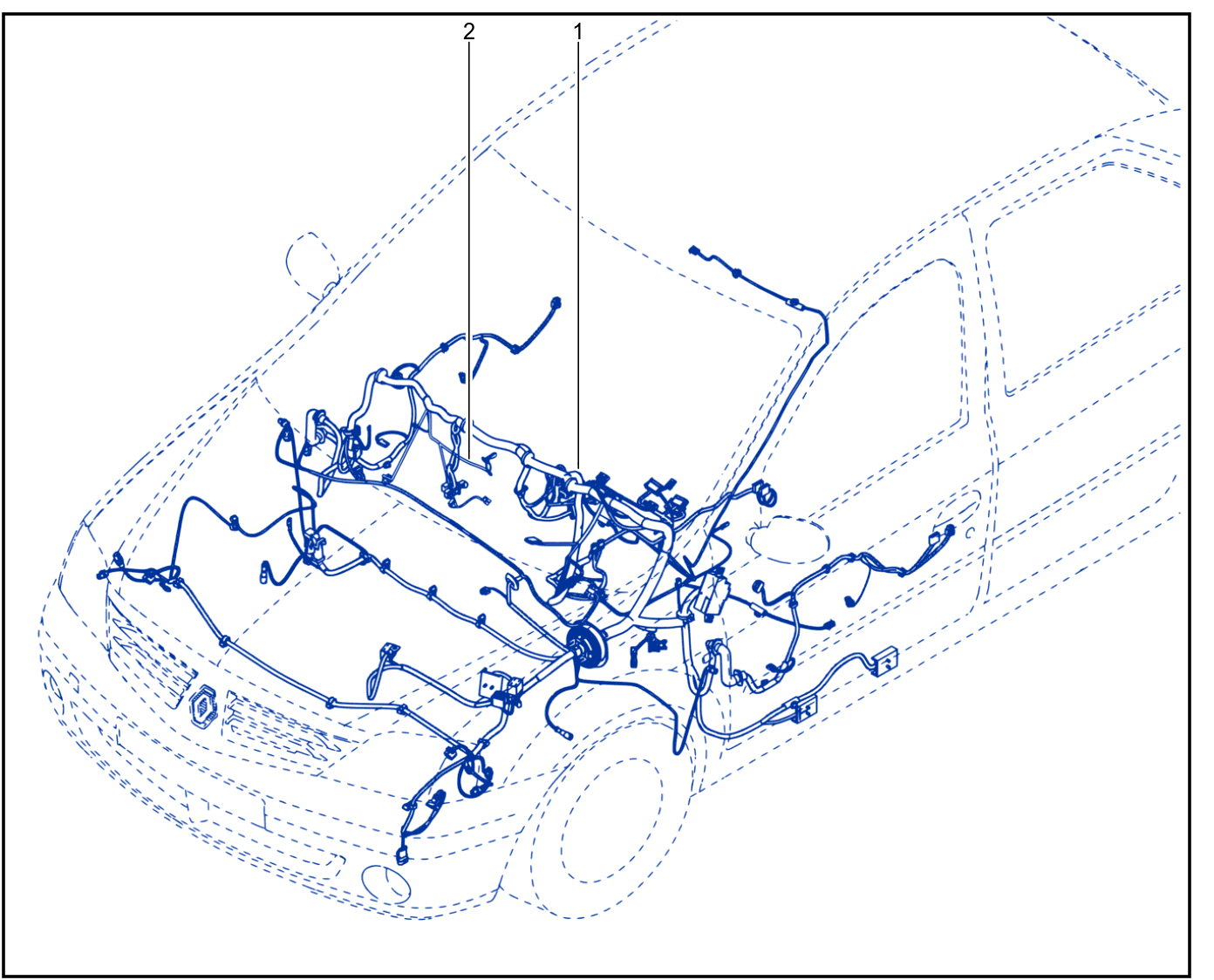 Wiring - Passenger Compartment Components - 01017288