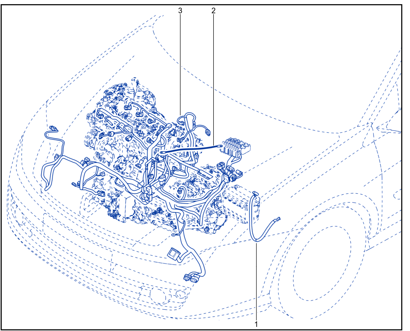 Wiring - Engine Components - 01017296