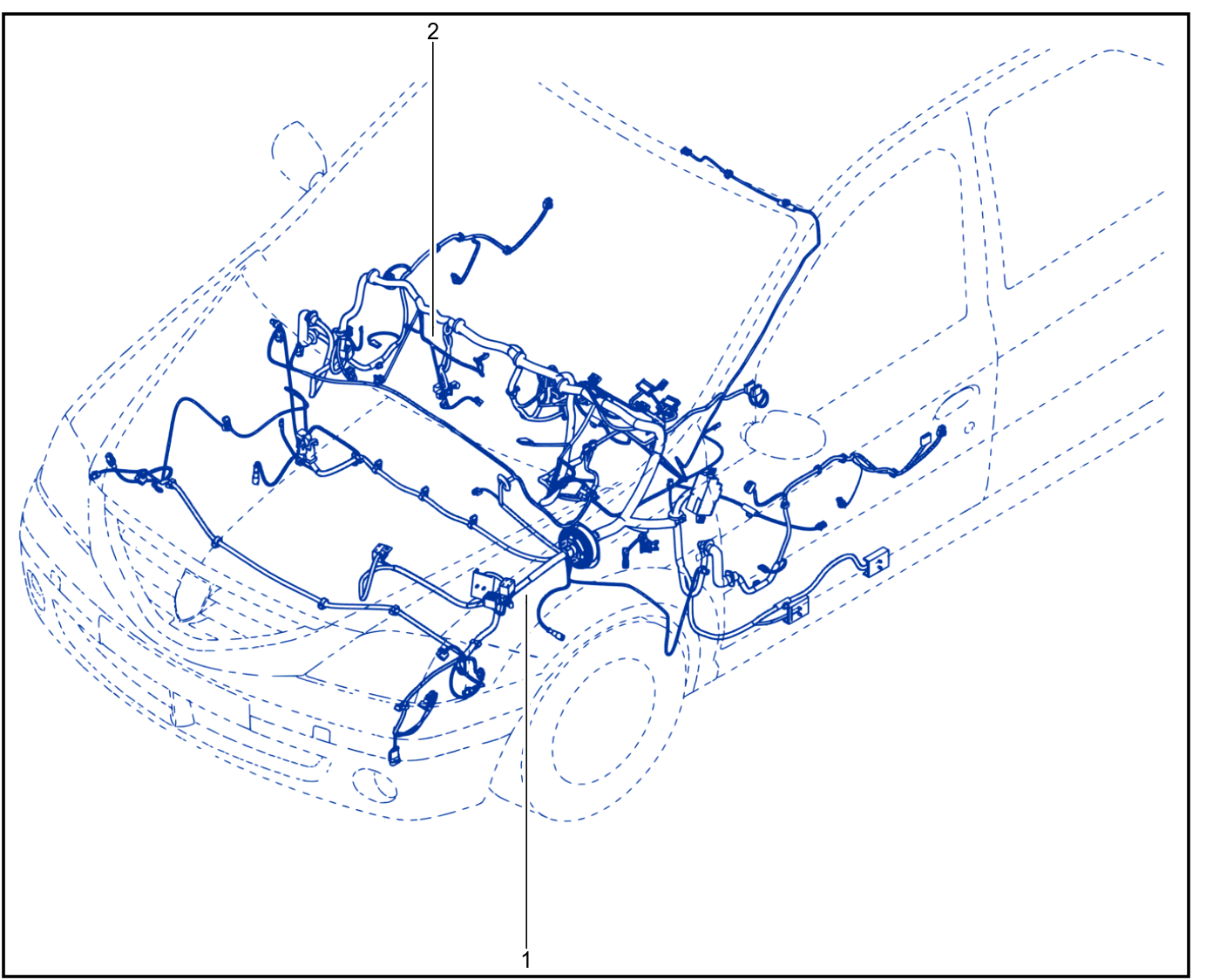 Wiring - Passenger Compartment Components - 01017303