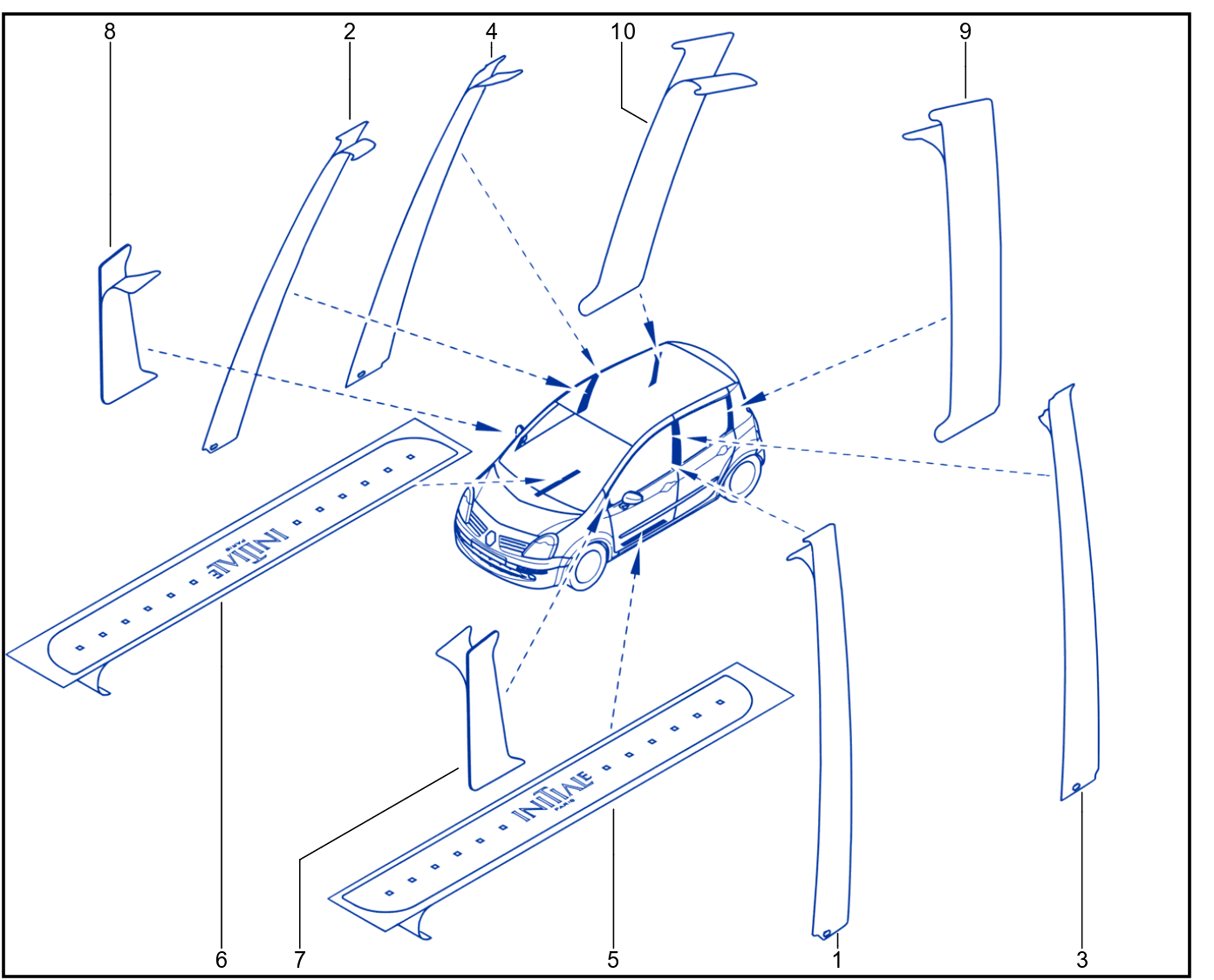 Protection Strip - Trim - 01017678