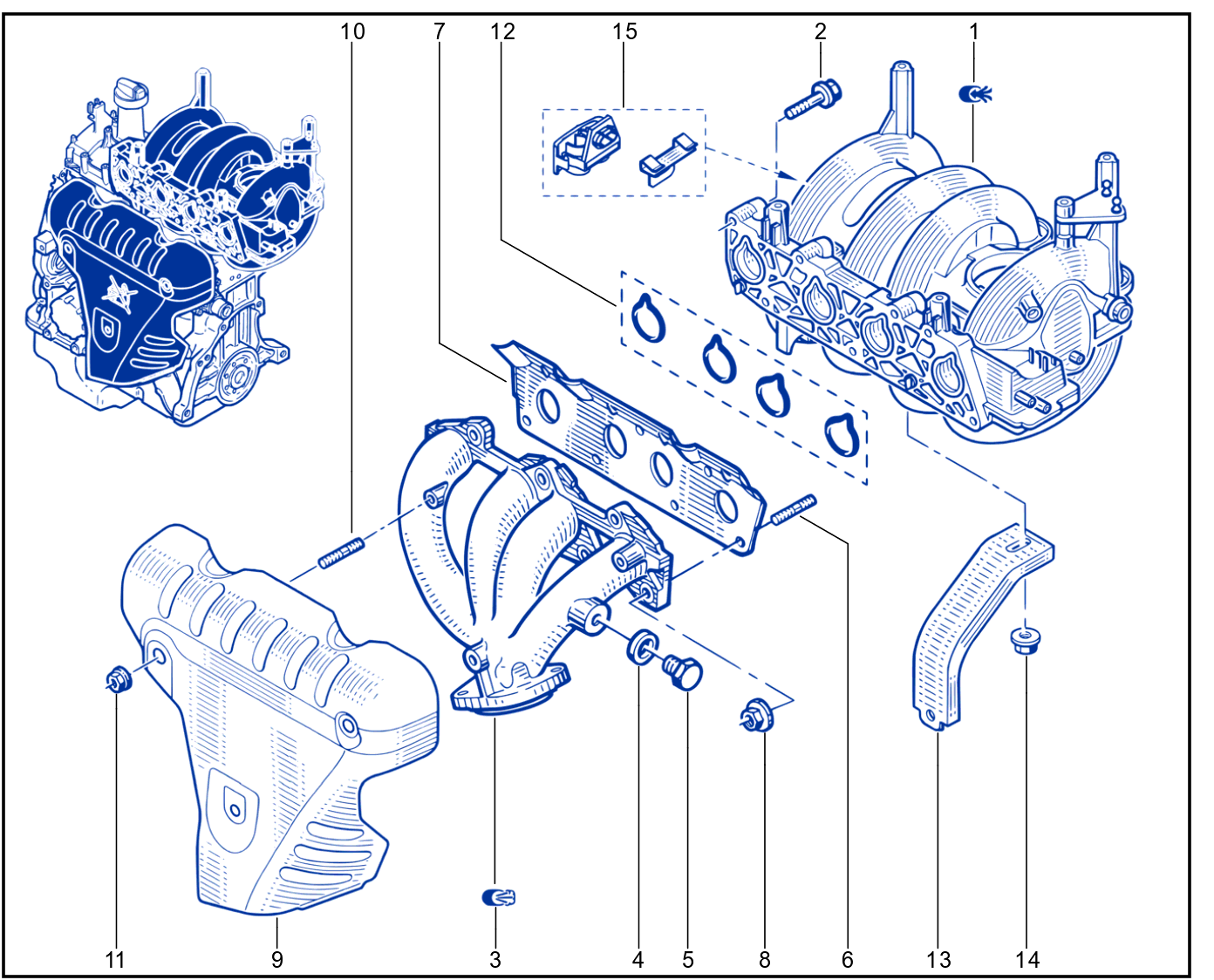 Exhaust Manifold - 01017956