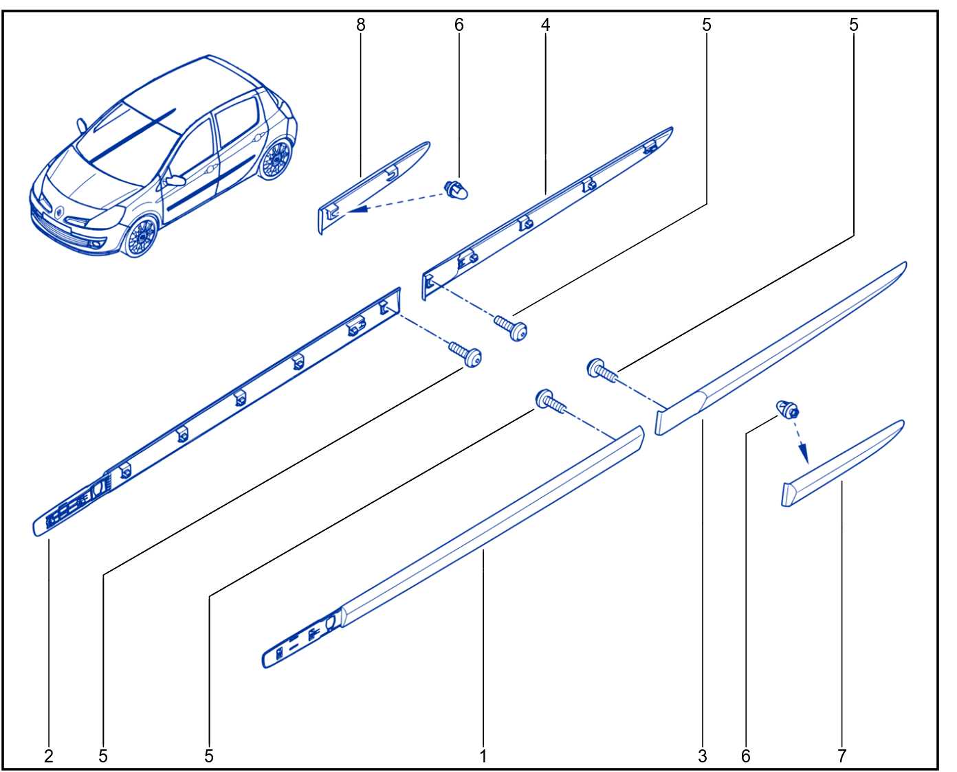 Protection Strip - Trim - 01018071