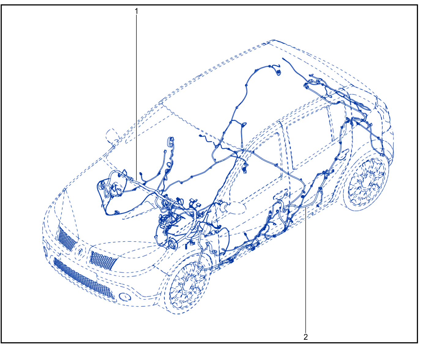 Wiring - Passenger Compartment Components - 01018178