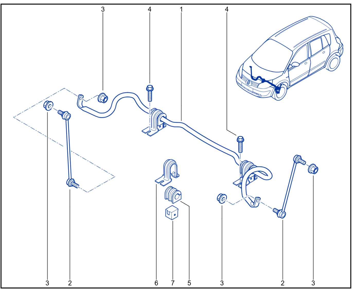 Front Anti-Roll Bar - 01018290
