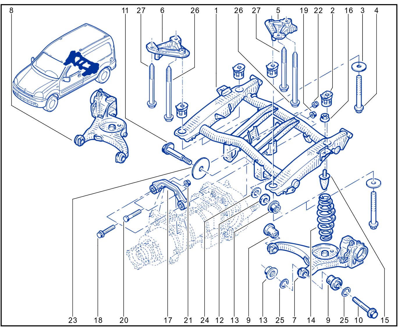 Rear Axle Component - 01018321