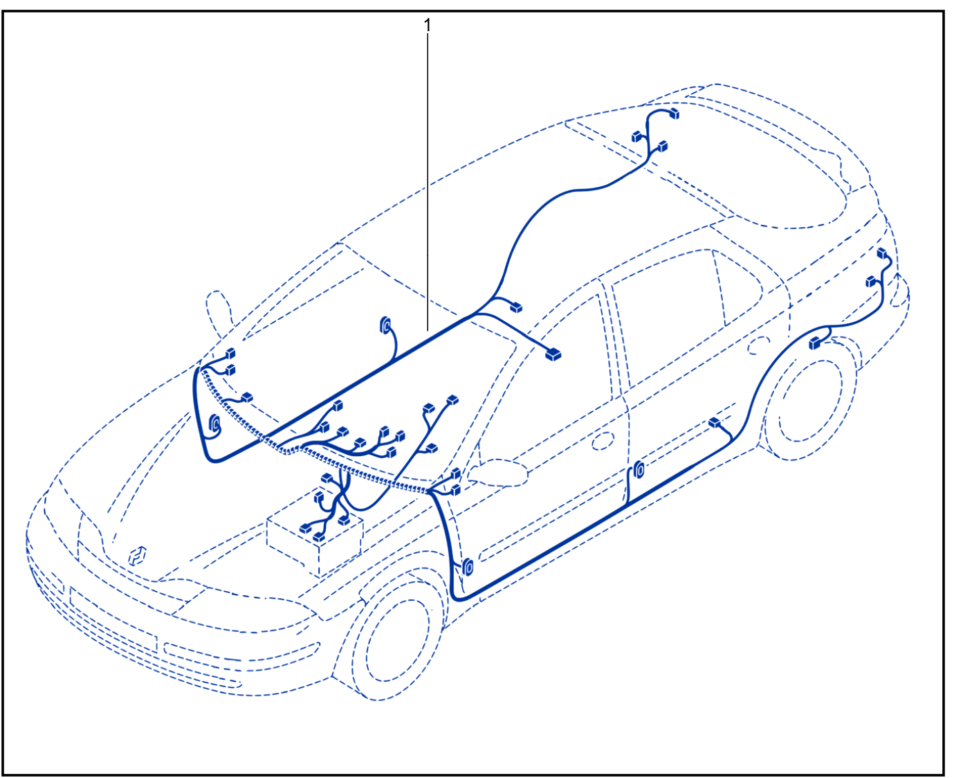 Wiring - Passenger Compartment Components - 01018399