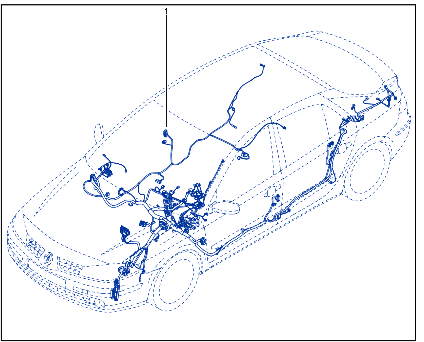 Wiring - Passenger Compartment Components - 01018400