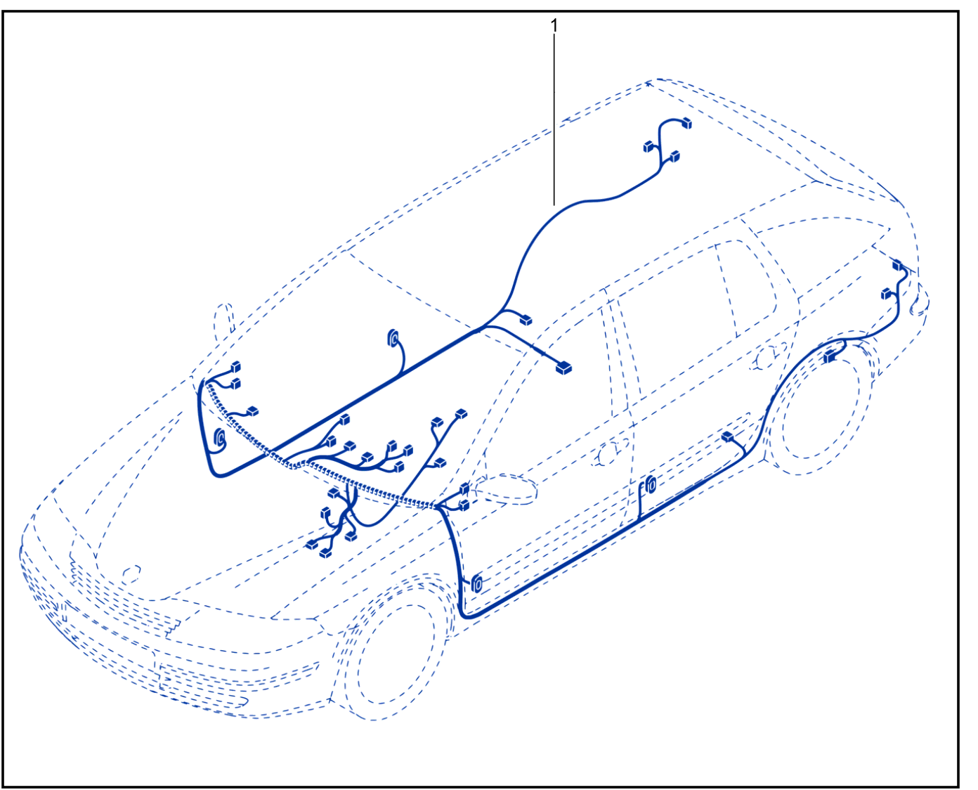 Wiring - Passenger Compartment Components - 01018401