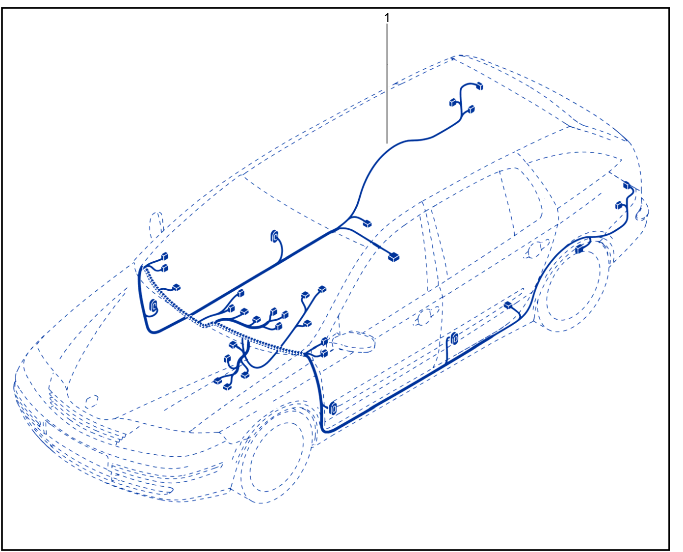 Wiring - Passenger Compartment Components - 01018404