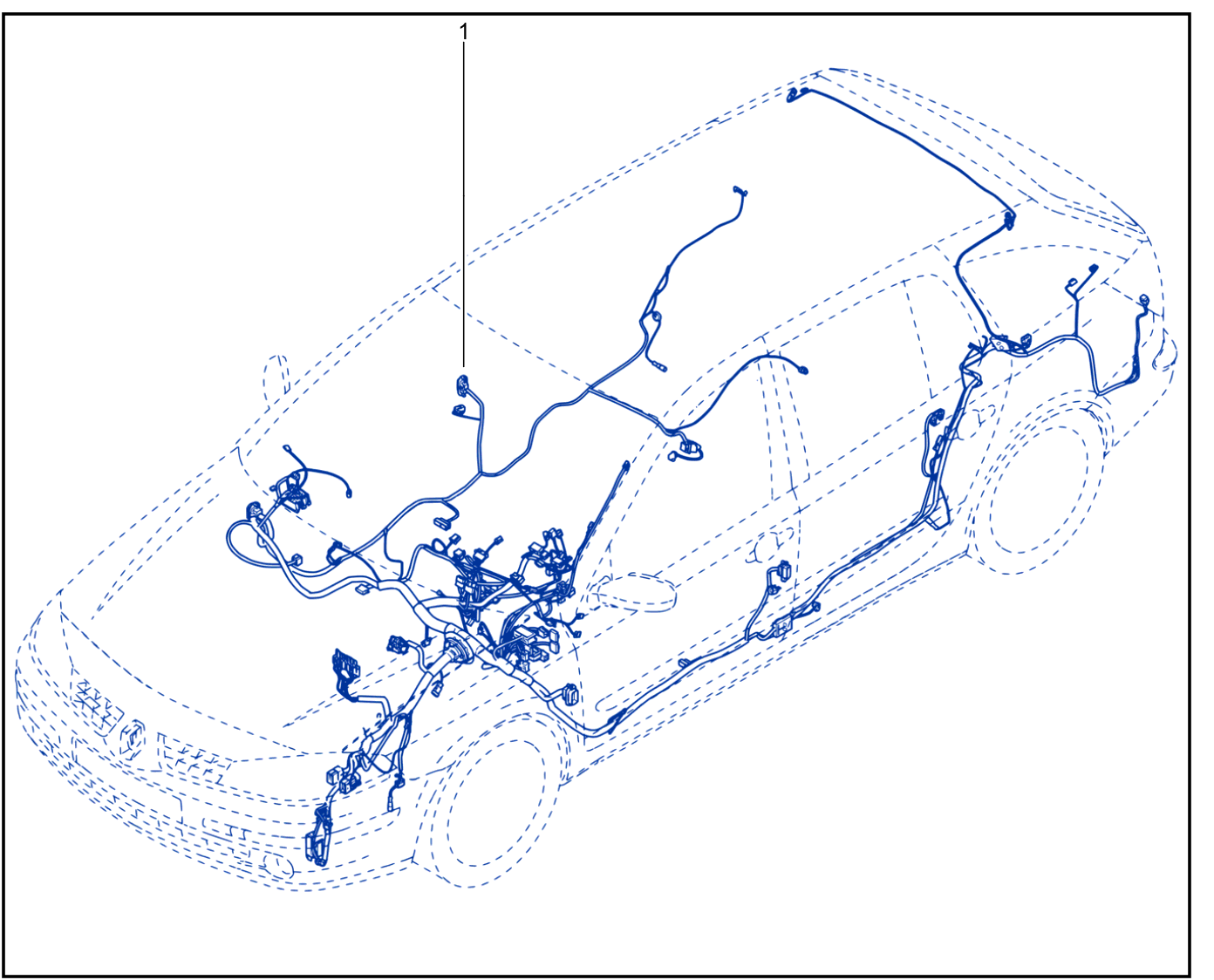 Wiring - Passenger Compartment Components - 01018405