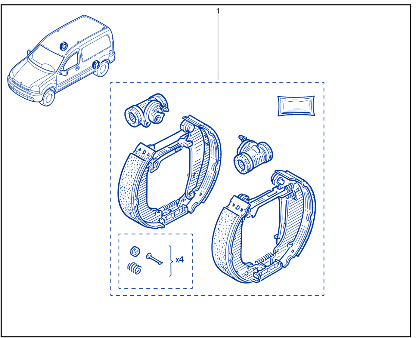 Rear Brake - 01018673