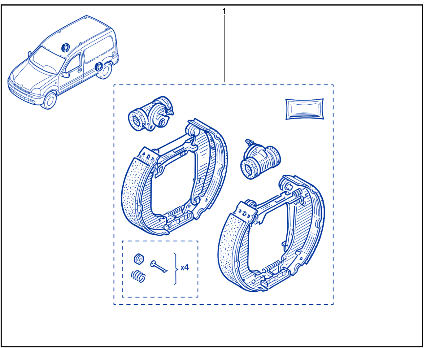Rear Brake - 01018676