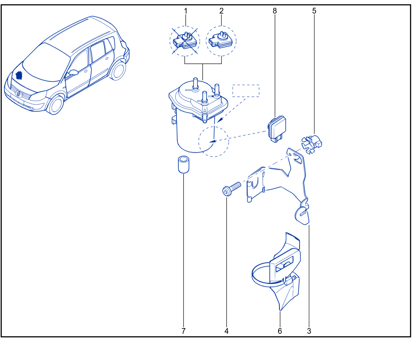 Fuel Filter - 01018783