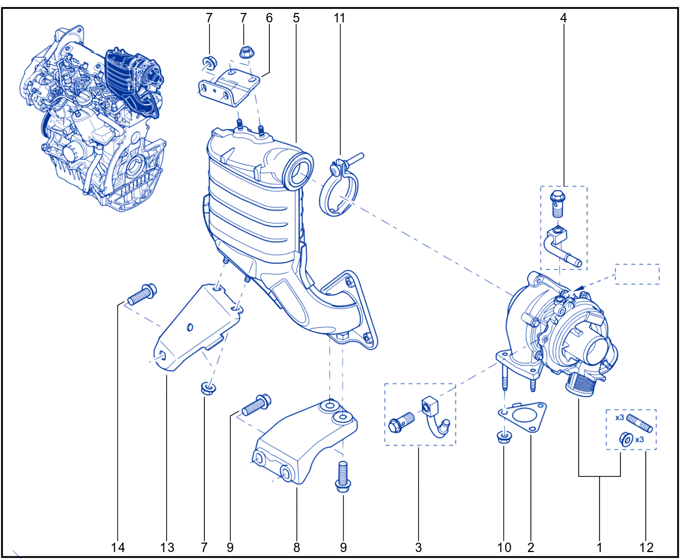 Turbocharger - 01018873