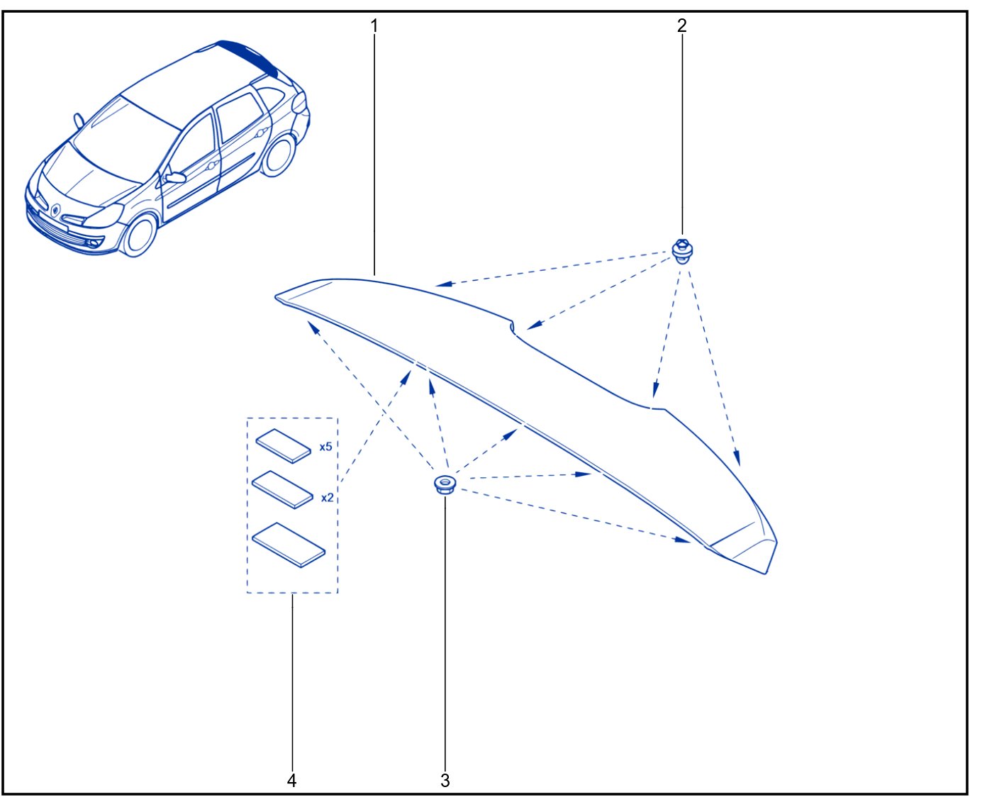 Aerodynamic Component - Side Step - 01018901