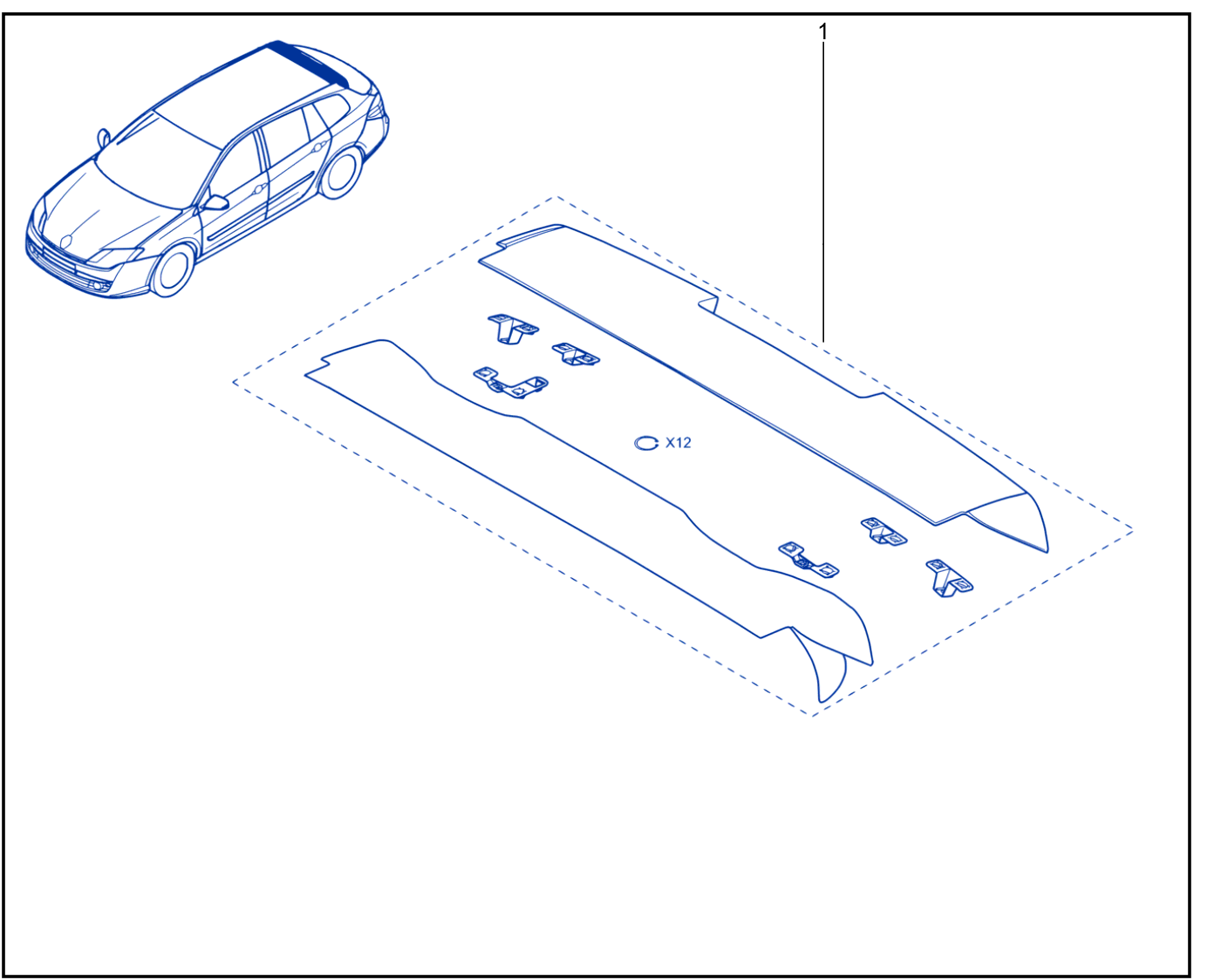 Aerodynamic Component - Side Step - 01019105