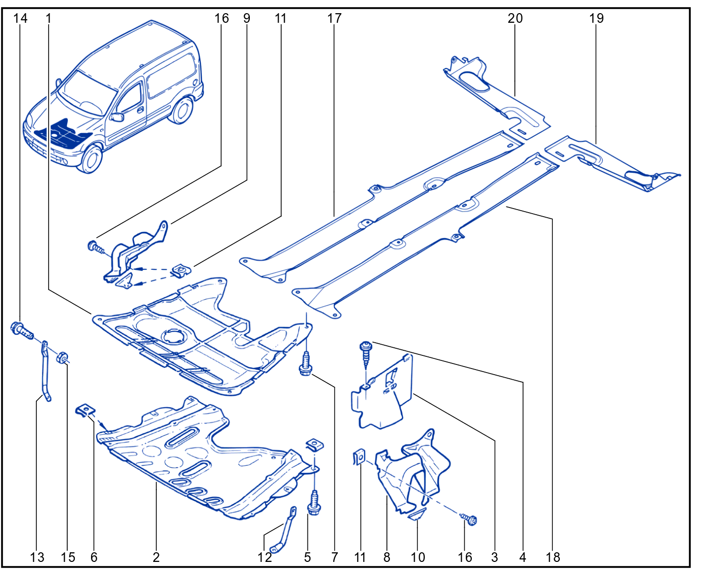 Underbody Protection - 01019587