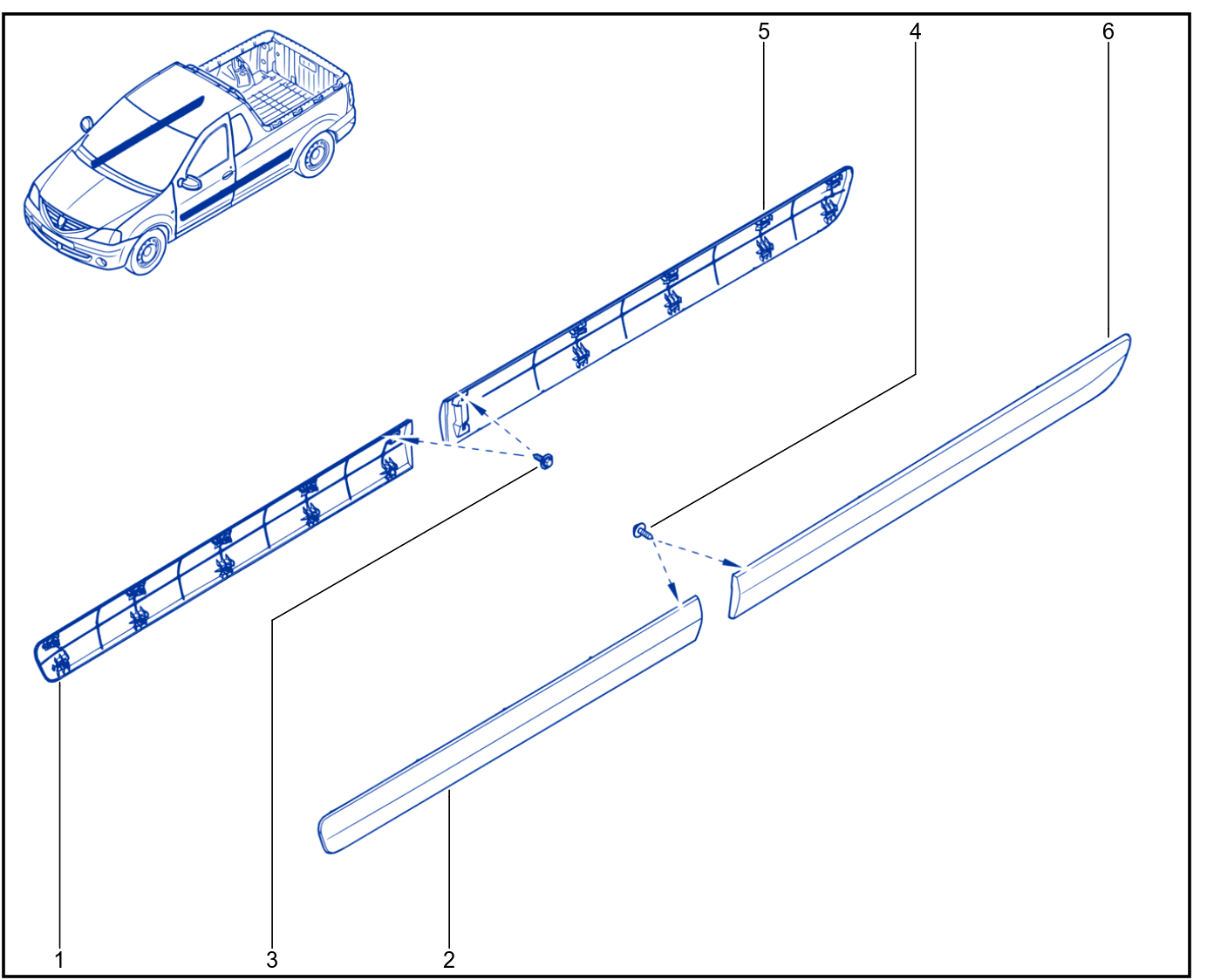 Protection Strip - Trim - 01019593